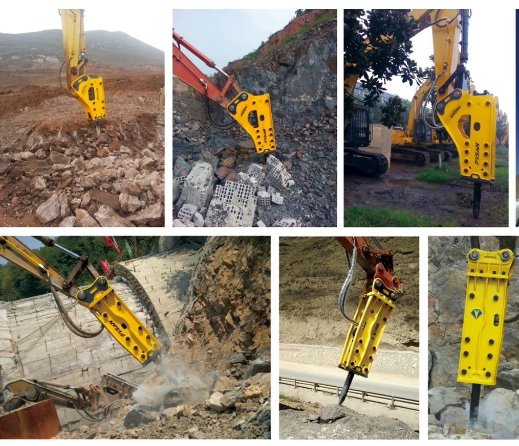 Breaking Hammer Excavator Breaker Head Part - Durable