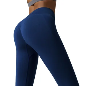 Cationic High Waist Recycled Custom Womens Yoga Pants Fashion Design Leggings Tight Women Sportswear Workout Leggings