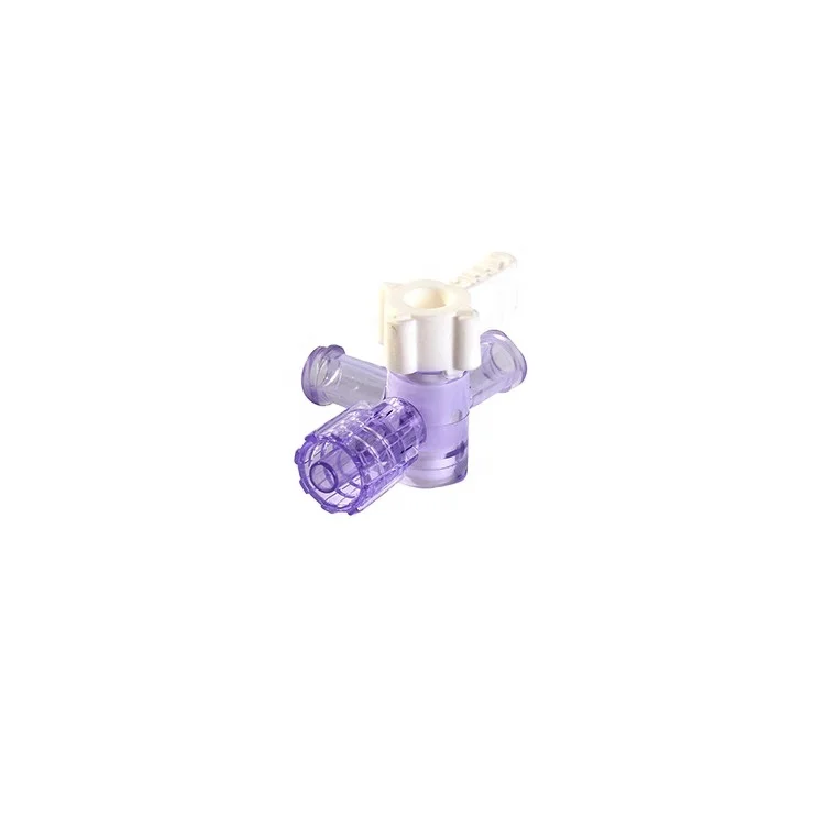 Push Button Plastic Air Miniature Additional Inflation Medical Luer Lock Check Valve
