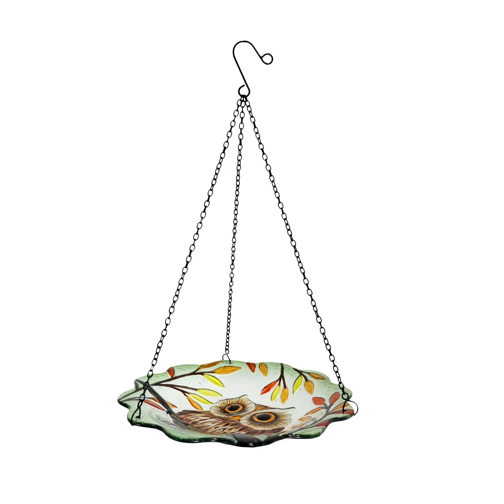 Hanging Tray Metal Bird Feeder