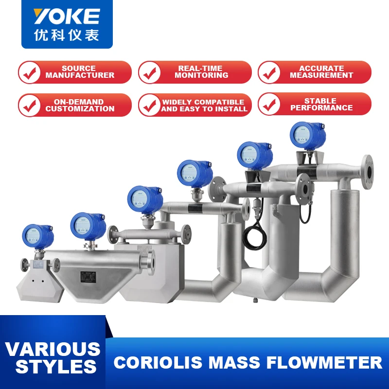 Accuracy Reaches 0.1% -0.2% Methanol DN200 Coriolis Density Transmitter 01 Accuracy Coriolis Mass Flowmeter