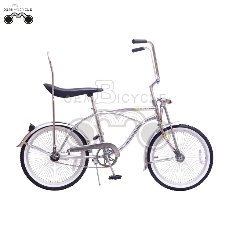 20 lowrider bicycle Micargi Hero inch Beach Cruiser Coaster Brake Single Speed with Banana Seat Stainless Steel Spokes One Piece Crank Alloy Rims 36H Color: Baby Blue The large comfortable black banana seat makes riding for hours seem like minutes Micargi Hero 20 inch Beach