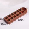 Premium Solid Ebony Large Size 13 Holes