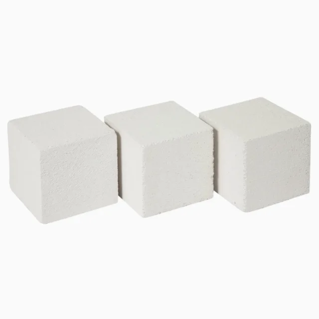 High Thermal Insulation AAC Building Blocks Efficient Insulation Aerated Concrete Blocks Made of Durable Gypsum Material