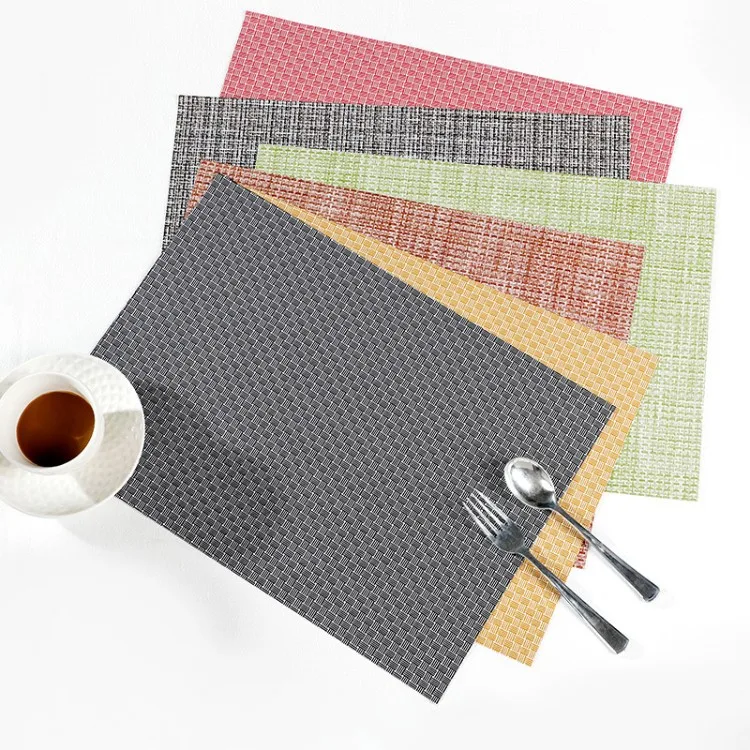 Homedge Pvc Placemat Non Slip Heat Resistant Place Mats Washable Vinyl Placemats Buy Printing