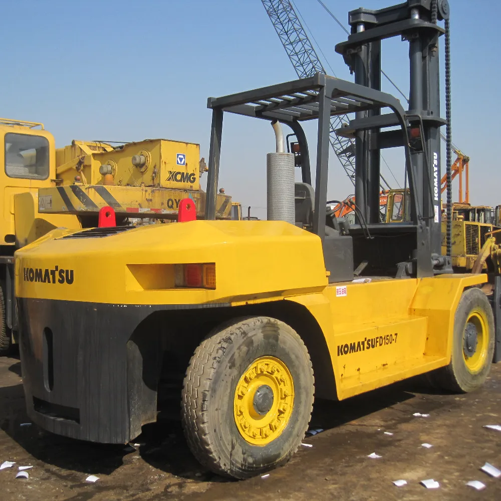 日本中古KOMATSU FD150 15トンフォークリフト販売/15トンコマツ150フォークリフト素晴らしい性能| Alibaba.com