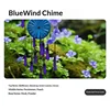 Carillon à vent bleu