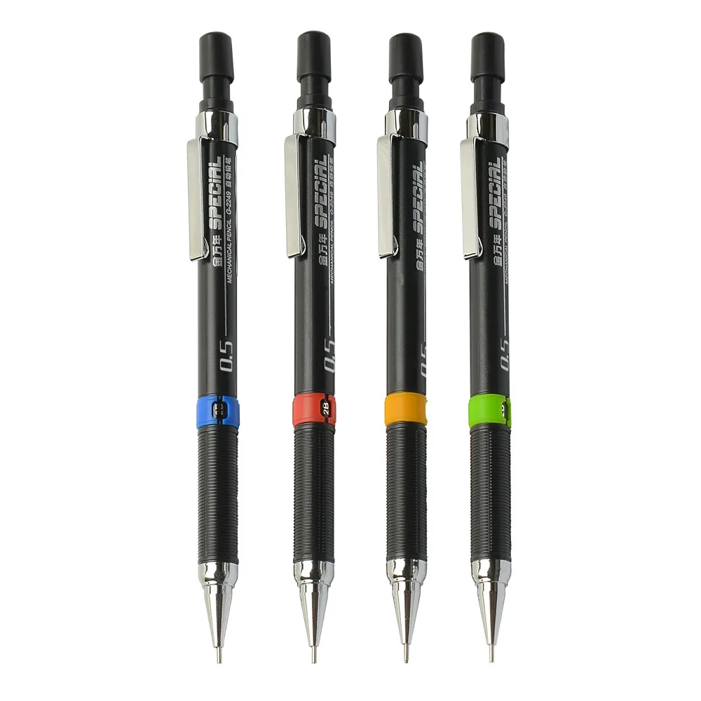High Quality Not Easy to Break 0.5MM and 0.7MM Plastic Mechanical Pencil for Writing in Office School Home