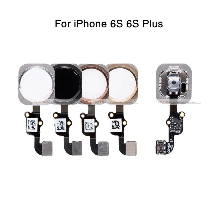 Home Button Flex for iphone 5 5s 6 6s 6splus 7 7plus 8 8plus YF Home Button with Fingerprintes Sensor