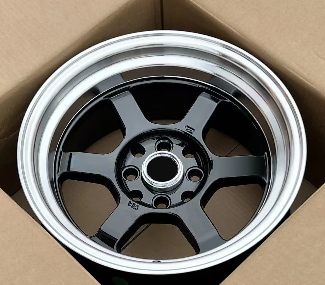 BKu RTS Casting Alloy 15x8 Passenger Car Auto Rines Rims 4x100 4x114.3 ...