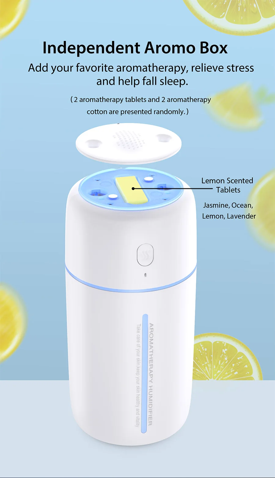 High Quality Cool Mist Humudifier Humidifier 500Ml Personal Space Air Humidifiers For Bedroom