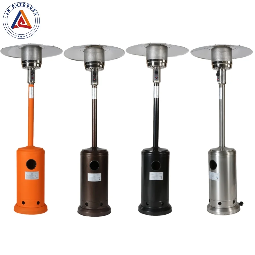 gas patio heater umbrella Portable for Outdoor Use Outdoor Heaters for Covered Patio Heater Auto Shut Off & Tip-Over Protection Umbrella Style Outdoor Heater for Deck or Patio : Patio, Lawn The large four piece aluminum reflector projects 46 Seizeen Patio Heater for Outdoor