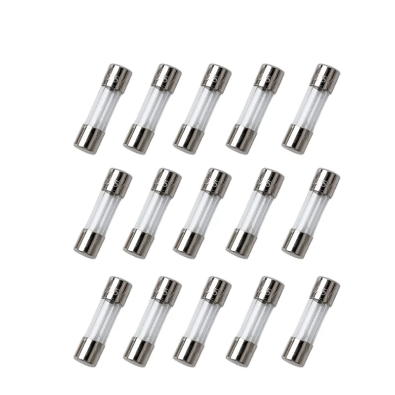 Glass Fuse Multiple Specifications 5*20mm 0.1/0.8/2/3/4/5/6/6.3/7/8/10/12/20A Fast Quick Blow Fuse