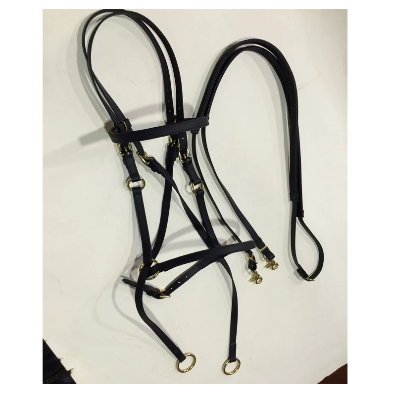 Wholesale Horse Riding Sidepull Bitless Bridle With Brass Fittings ...