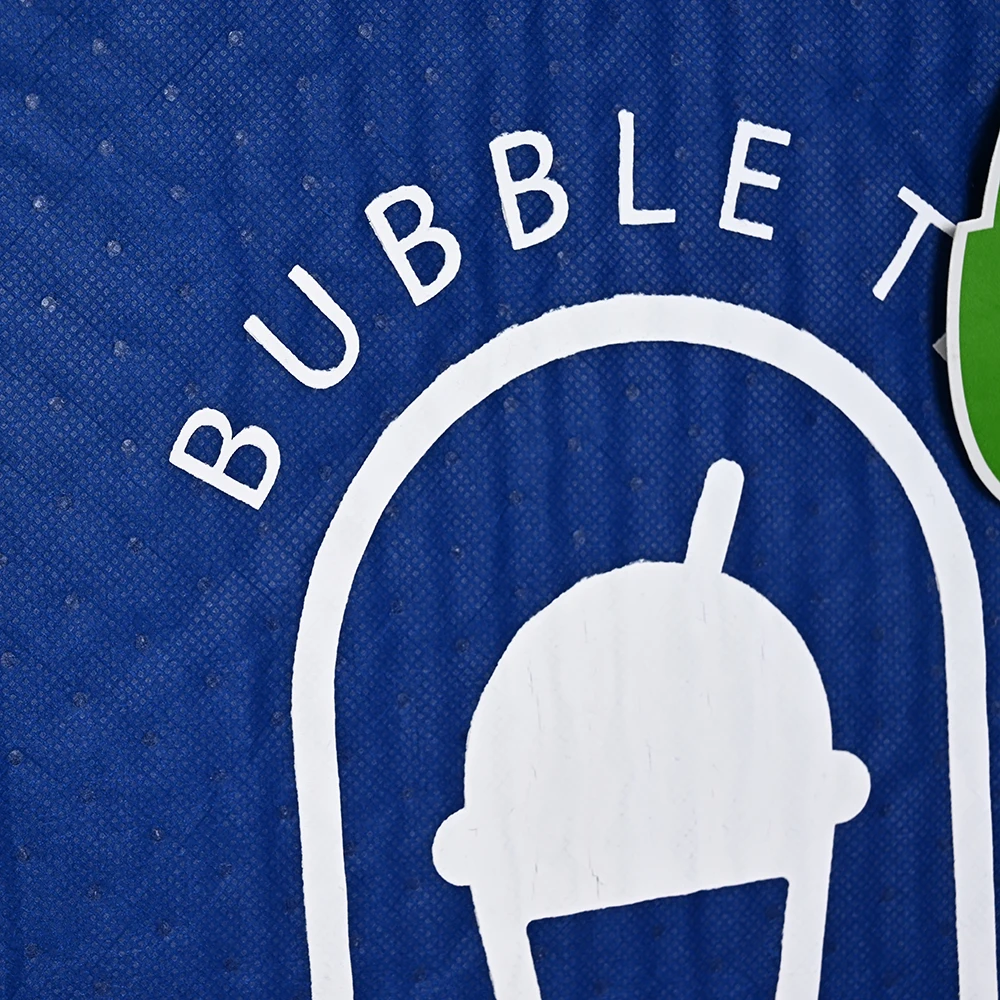 Wholesale Eco-Friendly Recycled RPET Linen Cosmetic Bag Customized Logo Waterproof Shopping Bag Recyclable details