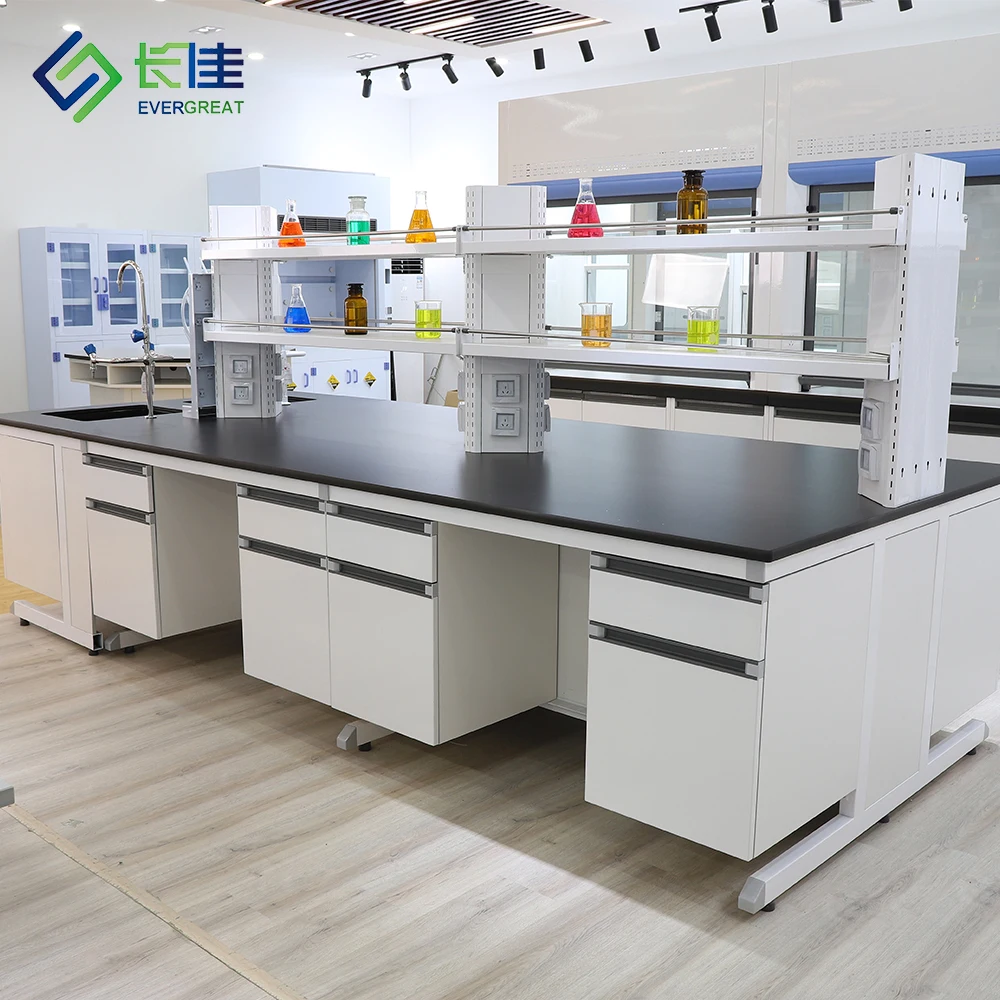 Clean Room Chemistry Lab Steel Workbench Microbiology Biology Laboratory Equipment Lab Work Bench