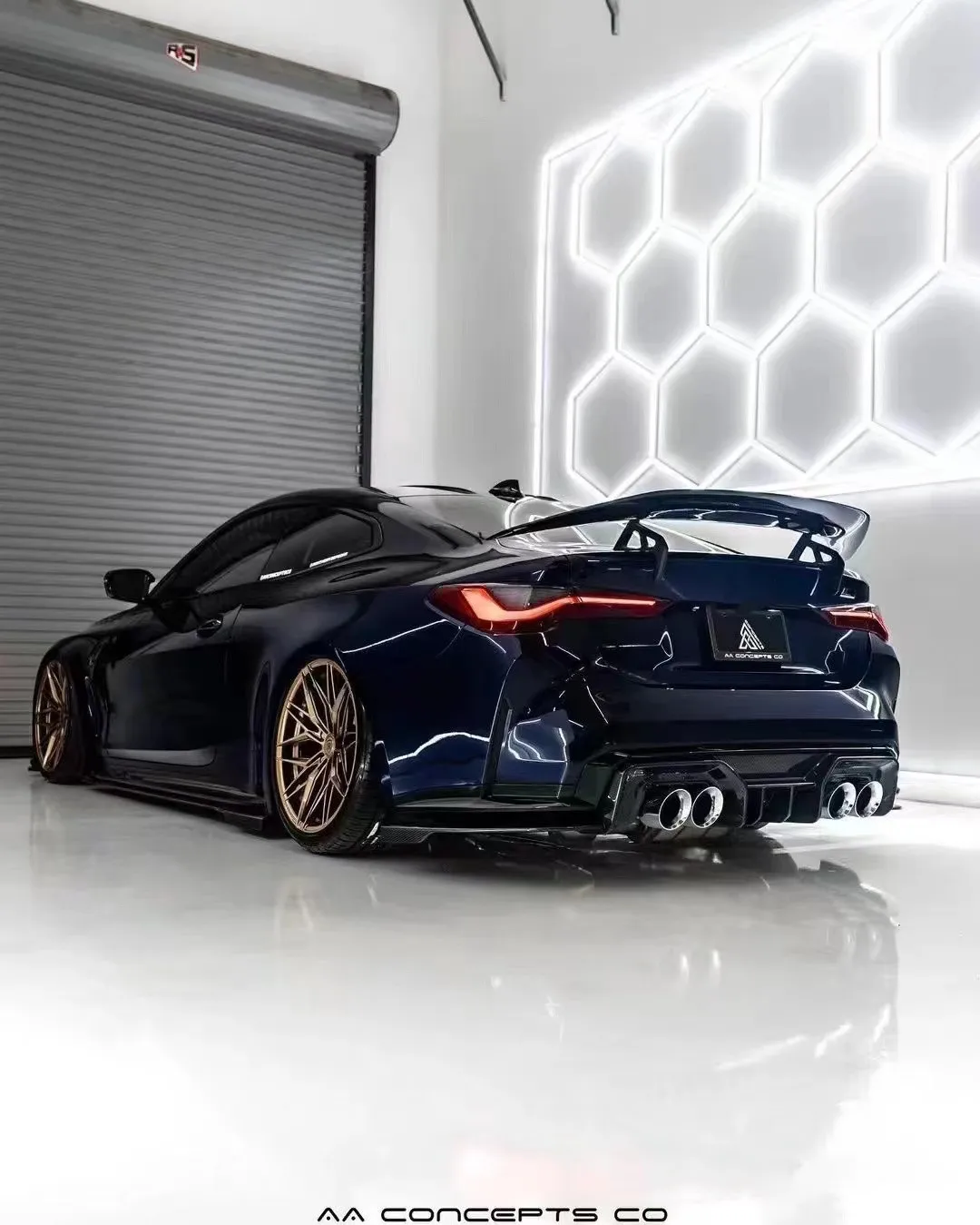 Diffuser Aa Concepts Bmw Fits BMW F06 F12 F13 M6 2013-2018 Rear Bumper Lip  Diffuser