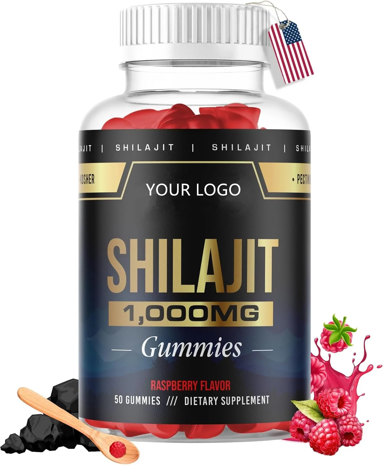 Pure Shilajit Gummies for Men &Women Shilajit with Trace Minerals & Fulvic Acid Shilajit Himalayan