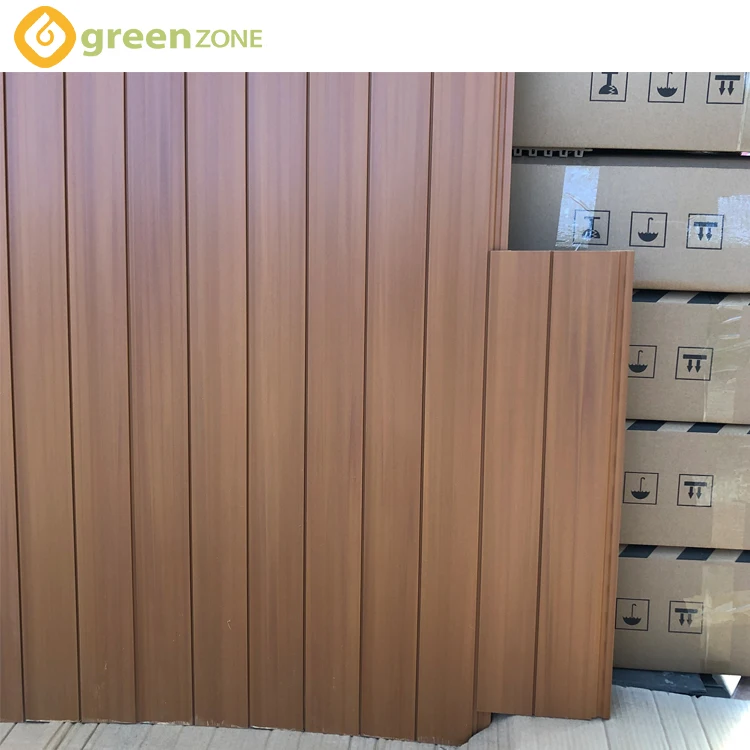 Inside 3m Building Decorative Brown Indoor Composite Slat Cladding Wpc Interior Wall Flat Panel