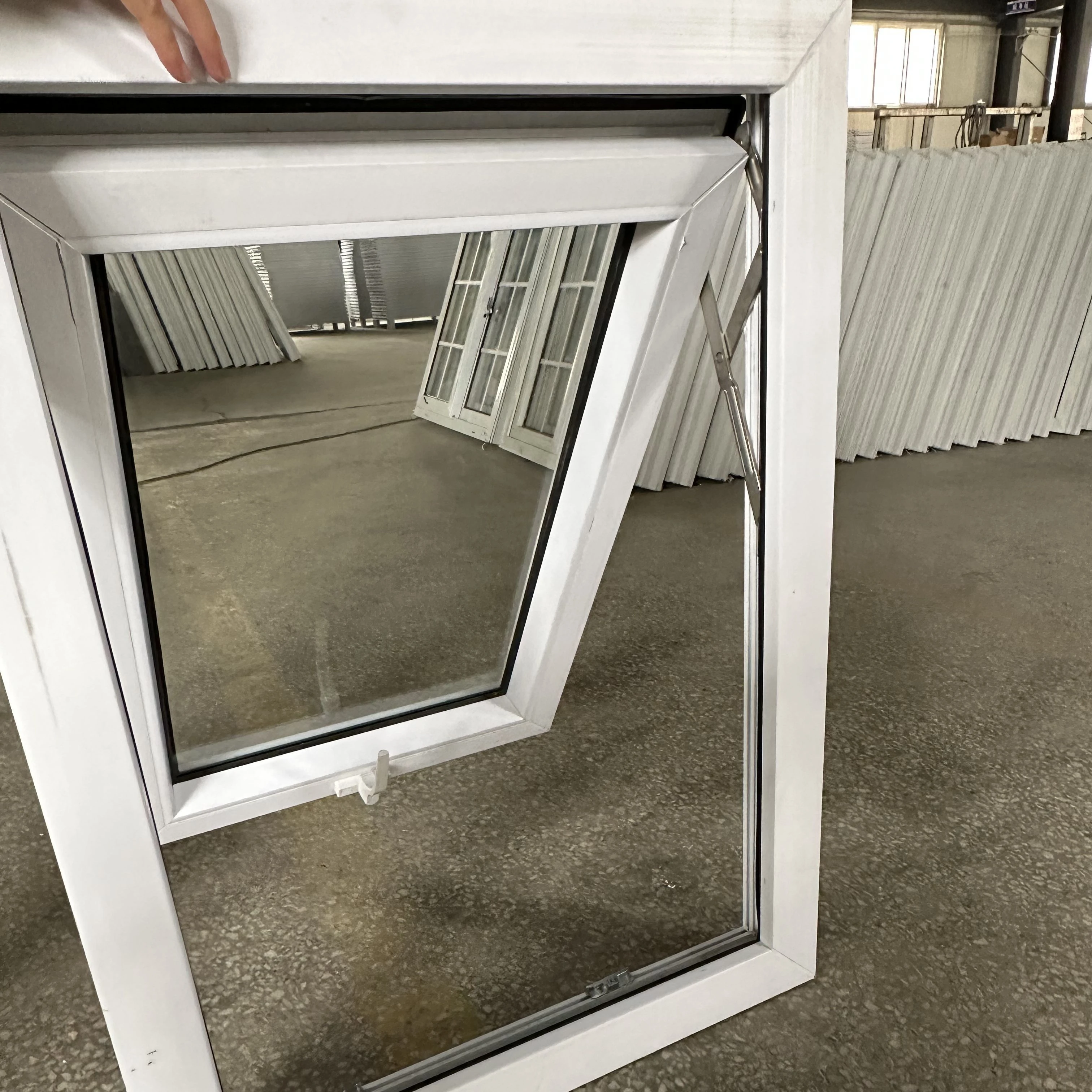 Cheap High Quality Horizontal Sliding Window Prefabricated Upvc windows and Doors Upvc Awning Window Glass windows