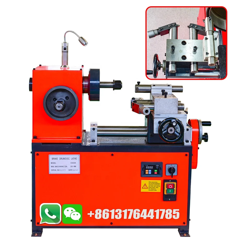 High Speed C9335 C9335A Rotor Break Disc Drum Lathe Machine for Sale with CE