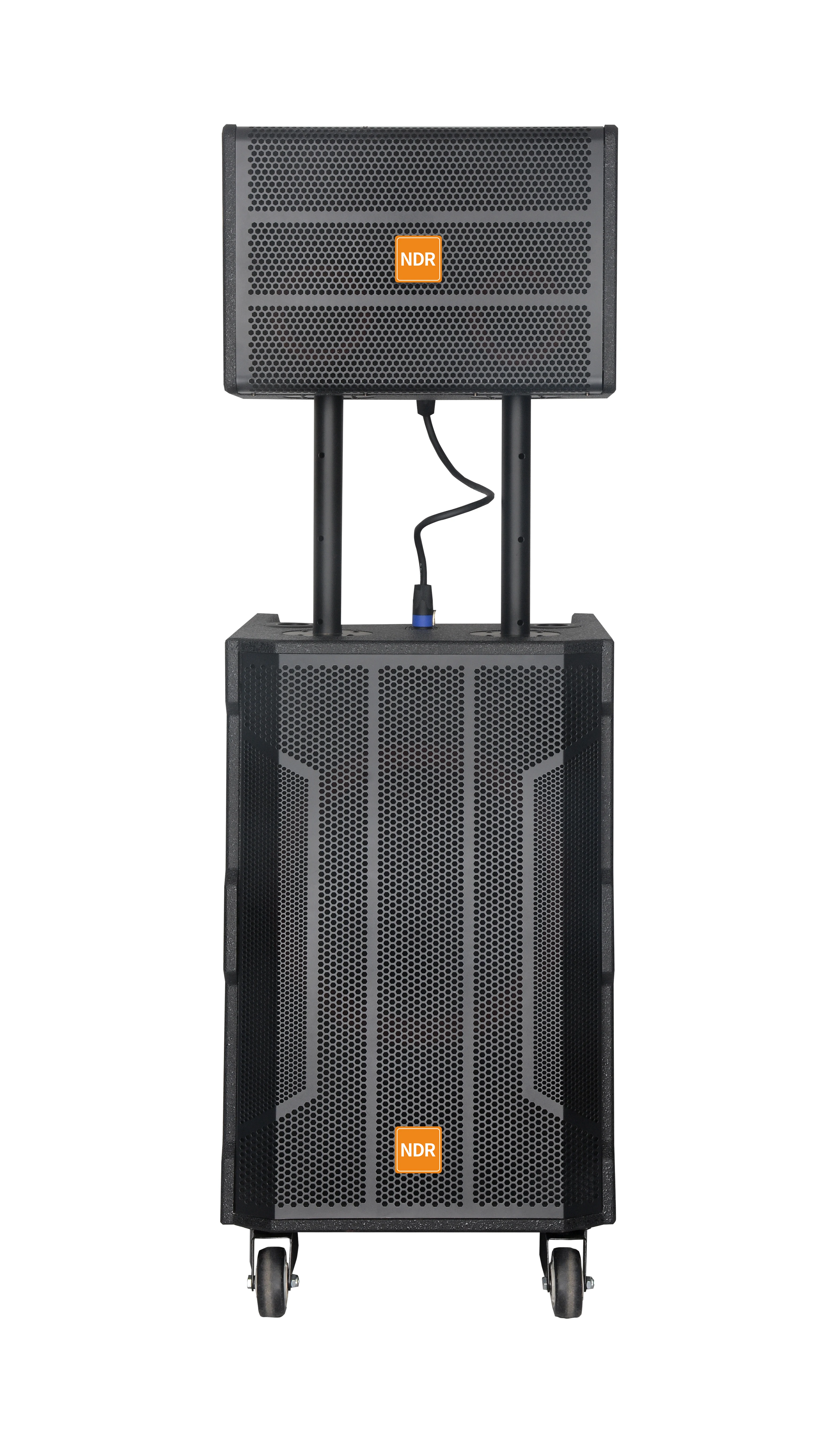 NDR-915 280W Professional Audio DJ Sound Box - Outdoor & Karaoke