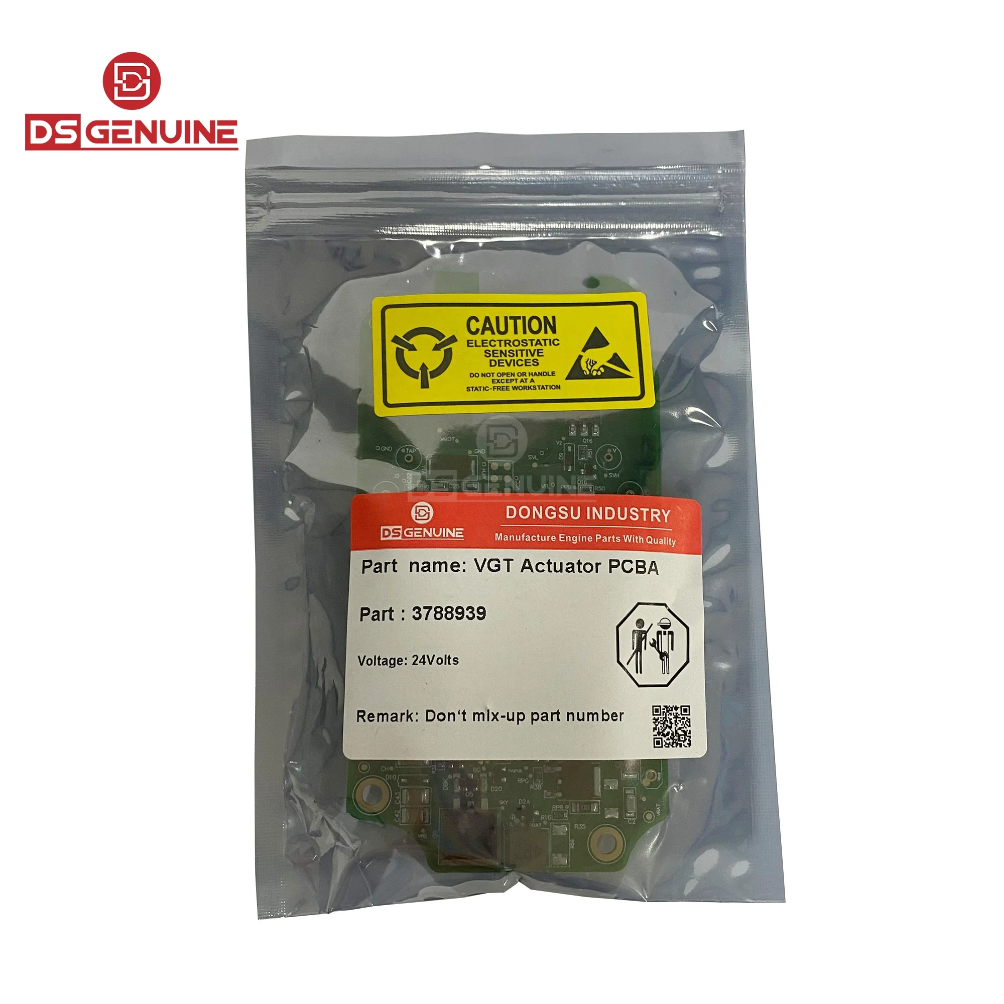 Cummins HE300VG Turbo Electric Actuator PCBA Board for