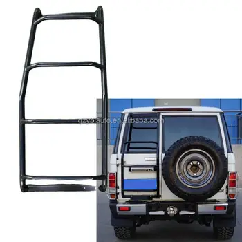 YBJ Car Accessories Rear Protection SUV Framework side Door Ladder For land cruiser 79 LC79 FJ76 LC76 car ladder