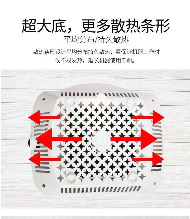 Professional 80W Multifunction Electric Nail Dust Collector Low Noise Table Rechargeable for Nail Salon DIY Nail Art Manicure