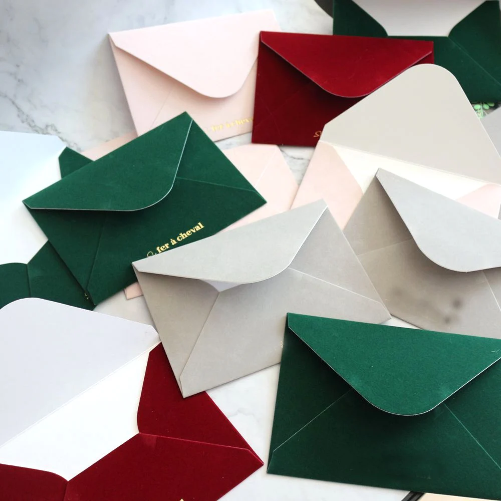 Высококачественный бархатный конверт для свадебной открытки с роскошным чеком, индийское зеленое приглашение