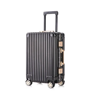 Luxury Hard Shell Abs Luggage 20/24/26/29 Waterproof Carry-On Luggage Suitcase for Airline Approved in Stock