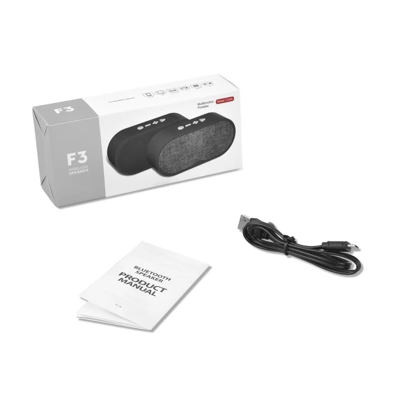 Gift Customized OEM Sport Outdoor Waterproof TF Card FM Radio Mini Wireless Bluetooth Speaker - ANKUX.COM