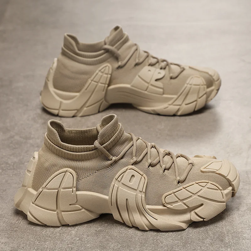 Bester Preis Markt trainer Beste Schwarz Weiß Trail Sneakers Sport