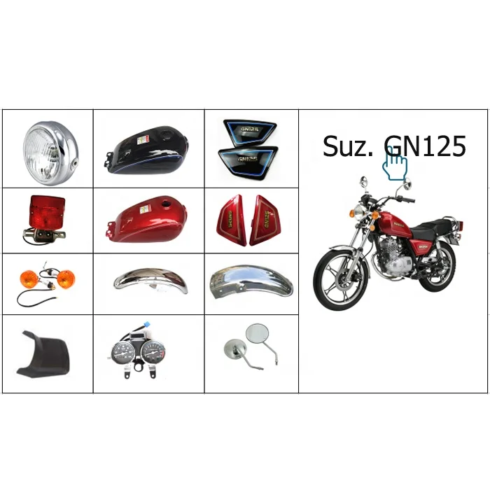 Suzuki gn 125 spare shop parts