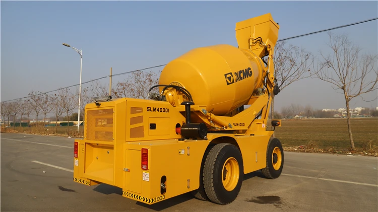 XCMG Official 4m3 Automatic Self Loading Mobile Concrete Truck Mixer Machine