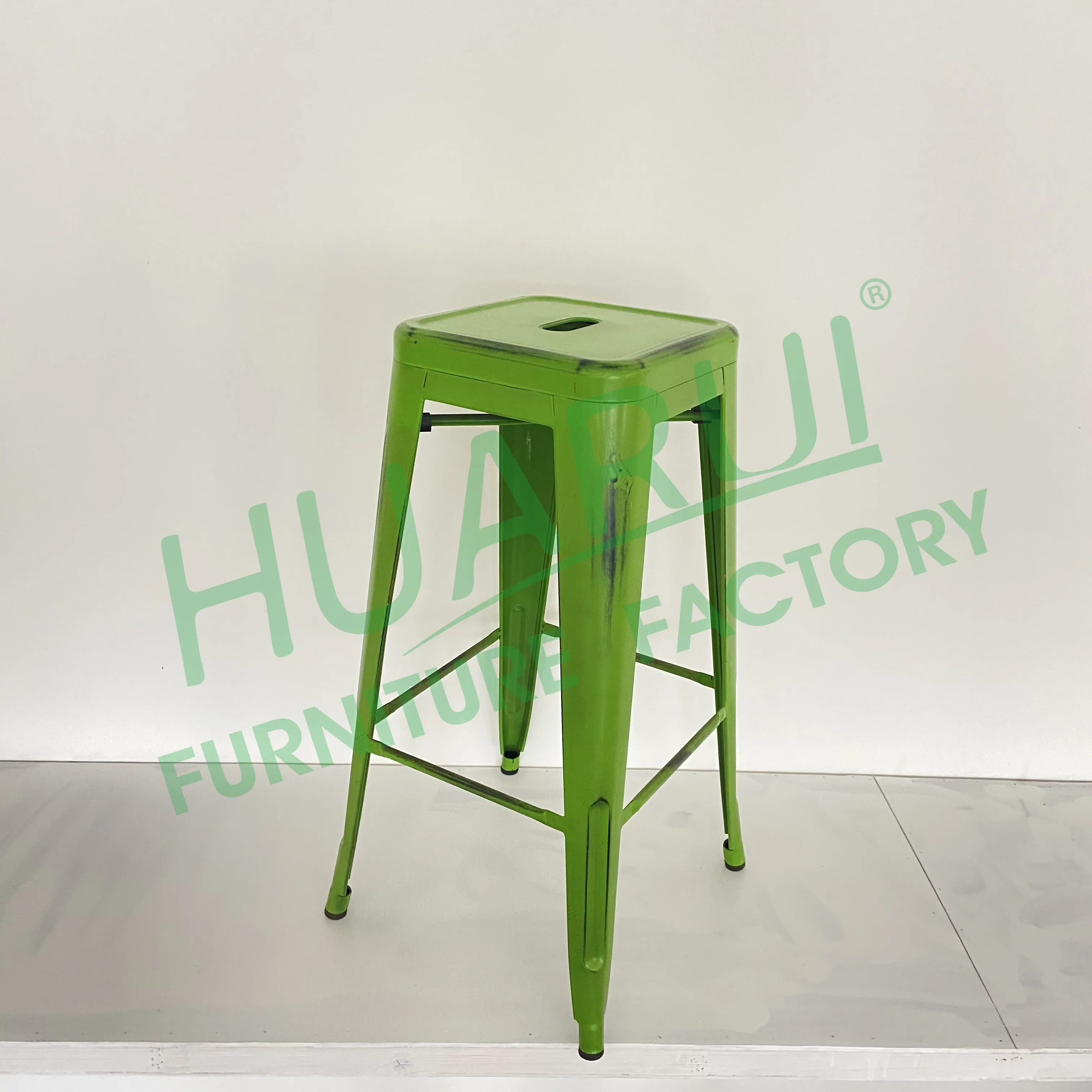 
 Современный металлический стул из железа для столовой, индустриальной красоты  