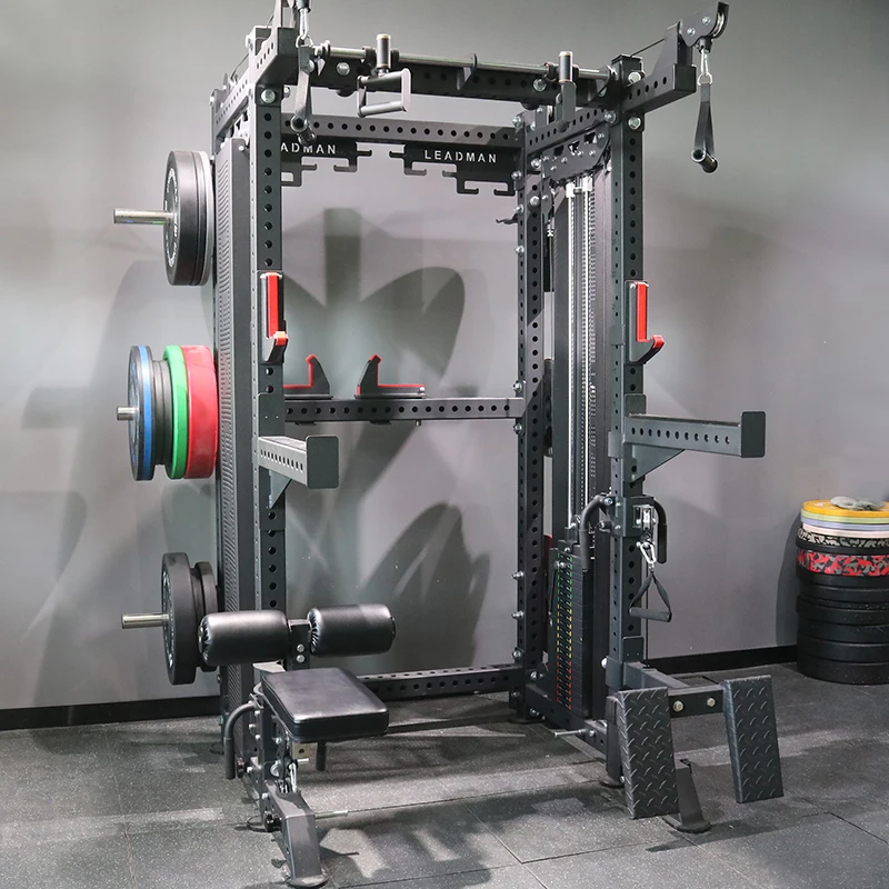 High Quality Custom Gym Equipment on Sale Fitness Rack Strength Training Squat Power Rack Multi Mutli Function Station