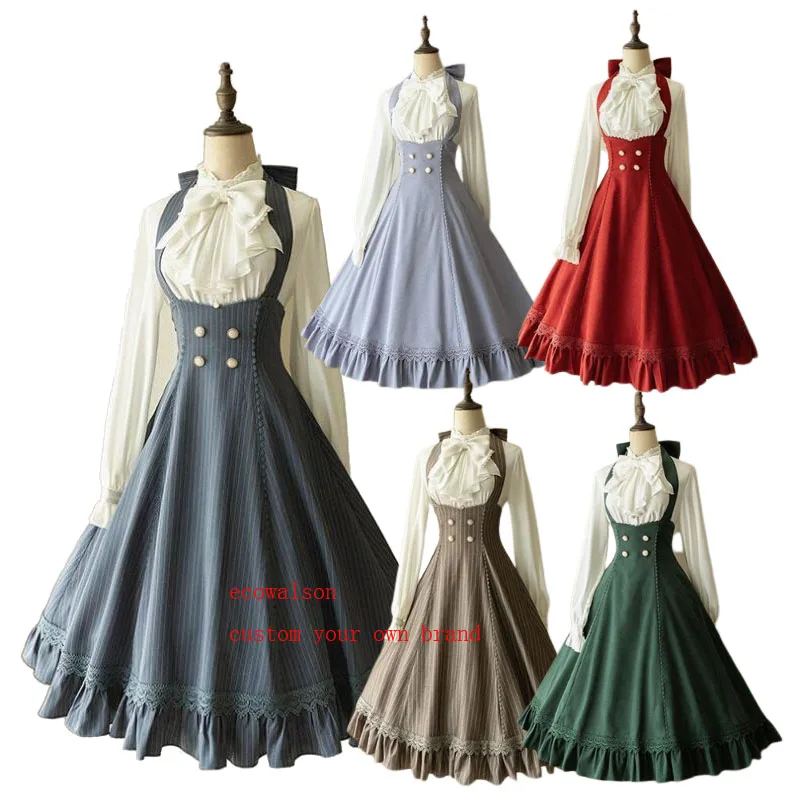Order L3 Váy đầm Gothic Lolita đính nơ dáng xòe loại đẹp màu đen   HolCim  Kênh Xây Dựng Và Nội Thất