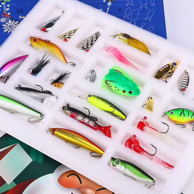 Calendario dell'avvento per la pesca, Calendario dell'avvento per l