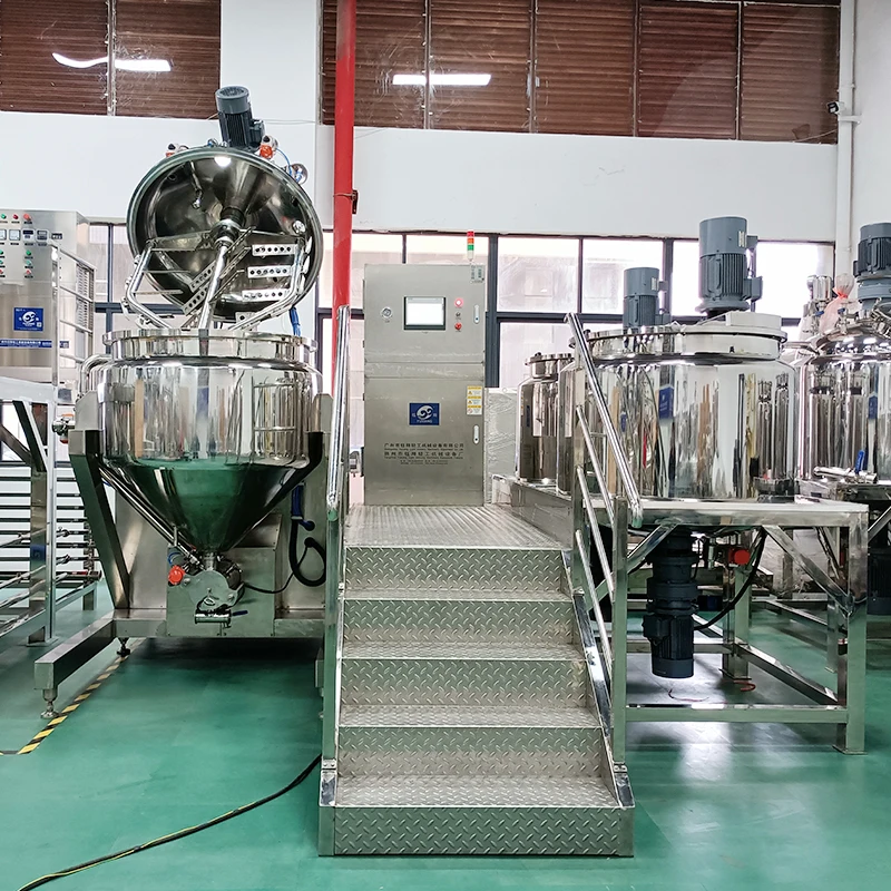 High Efficiency Mayonnaise Making Machine/food Processing Equipment Electric or Steam Heating Self-protective Function