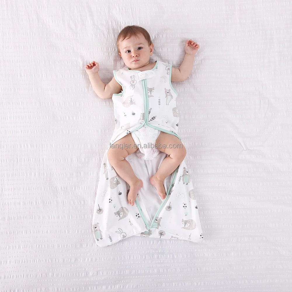 Miracle Baby Sleeping Sack Super Soft Sleeveless 100 Muslin Cotton