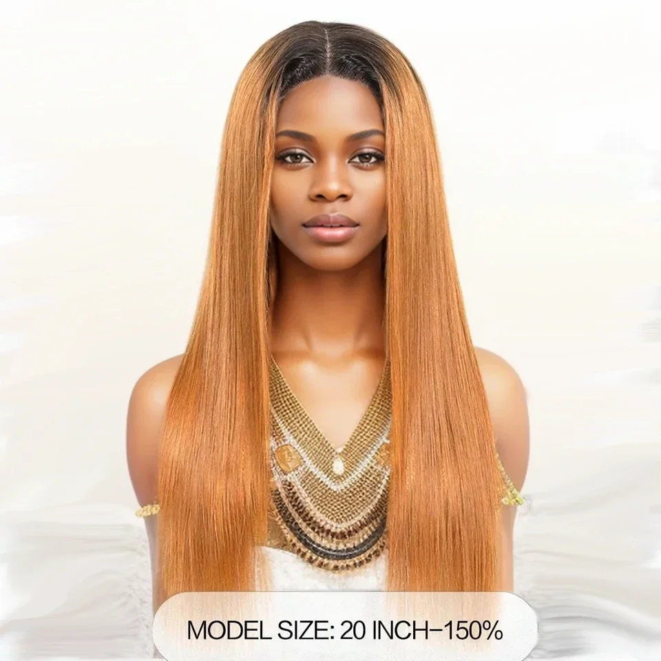 Perucas de cabelo humano liso T1B/30 coloridas 13X1 6x1 T Parte Lace Wig Peruca de renda frontal brasileira para mulheres Cabelo Remy_voghion.com