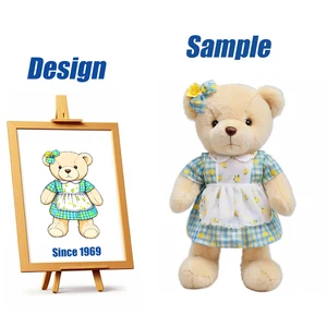 Shengye Professional Teddy Bear Toy Gift Soft Stuffed Toys  Factory Customization Plush Toys Animals Cartoon Clothes Teddy Bear