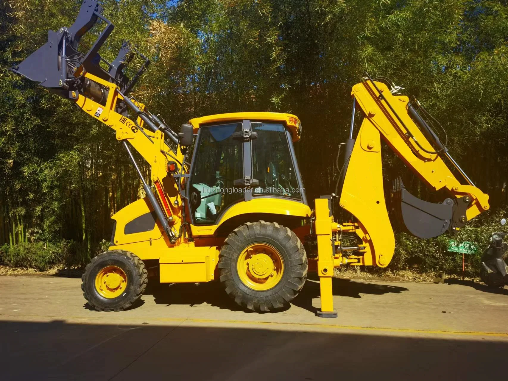 New Design Large Tractor Backhoe Loader Hzm 788 Buy Tractor Loader