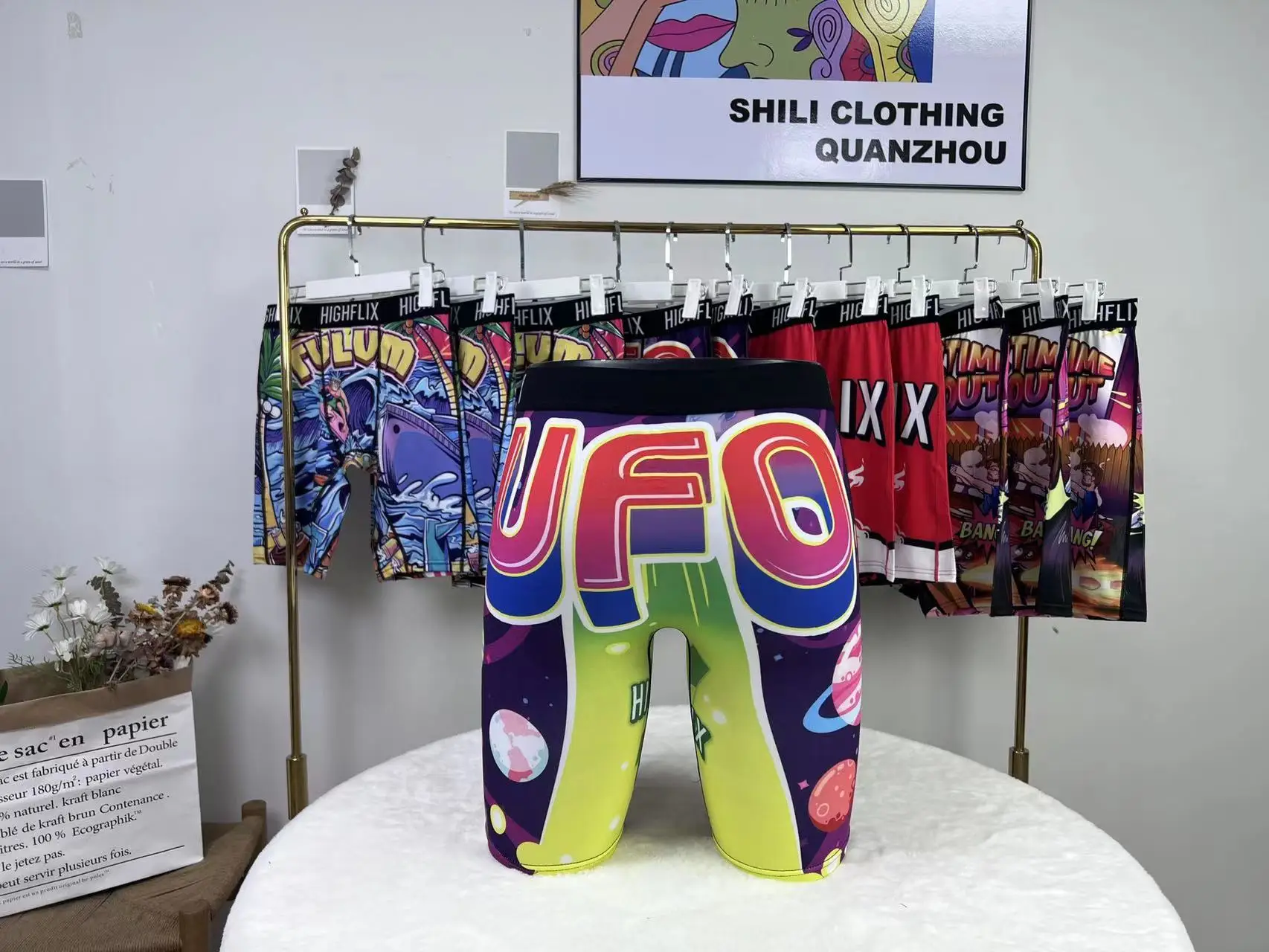 Oem Wholesale Custom Men's Underwear Vendor Plus Size Men Boxer