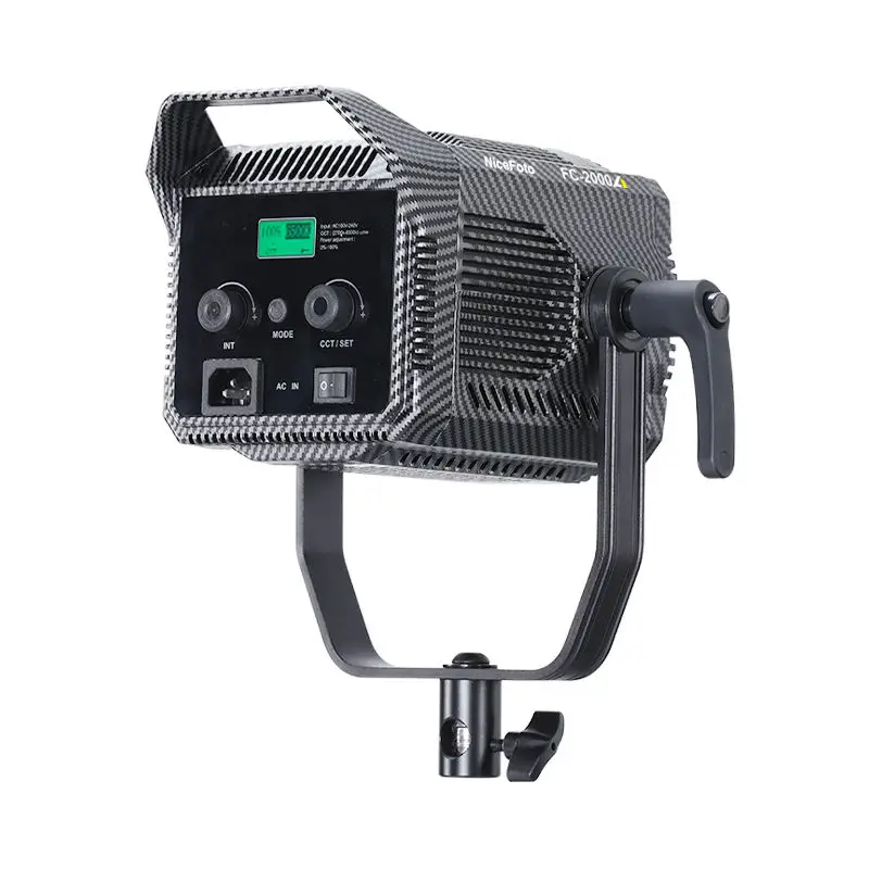 NiceFoto FC-2000A 200W Bi-color Video Continuous LED Video Light