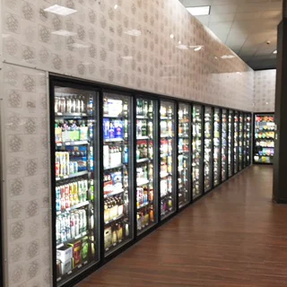 12 Glass Door Walk-In Refrigerators & Freezers with Racks for