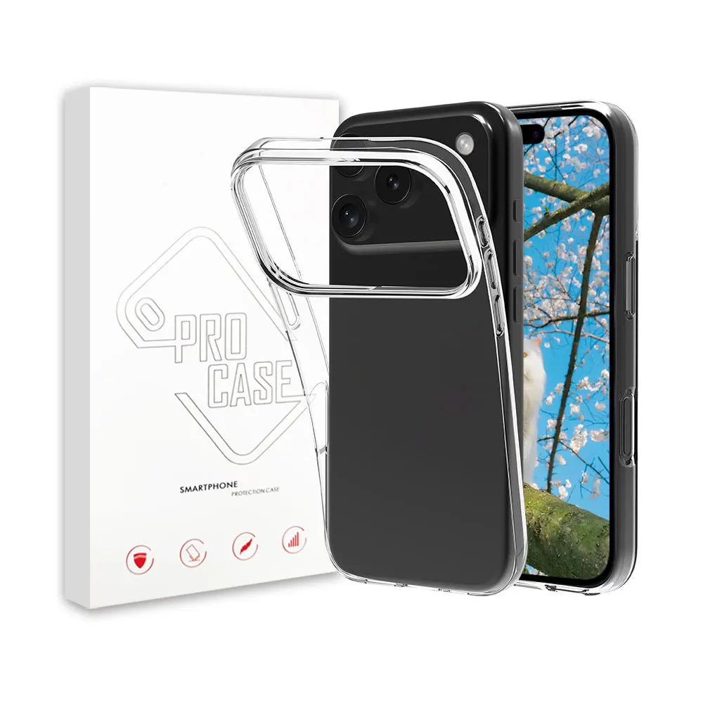 product tpu clear phone case for iphone 17 air pro max light weight ultra slim drop proof plus protection phone cover oem odm laudtec-2