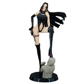 One Pieced Sexy Naked Anime Figures GK Boa Hancock Action Figure 47.5CM Model Statue Hentai Collectible Figurines Toys For Adult