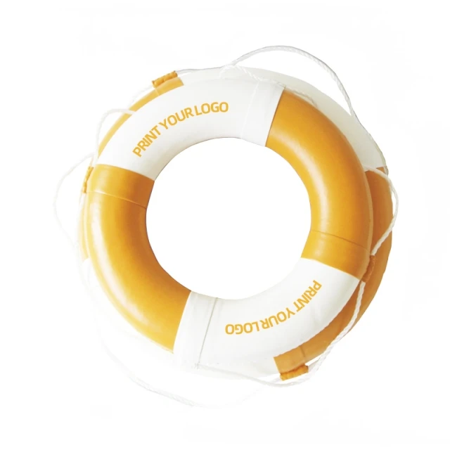 Изготовитель новый стиль поставщик принимающий принт логотип плавательного бассейна полиуретановый плавающий долговечный спасательный круг кольца
